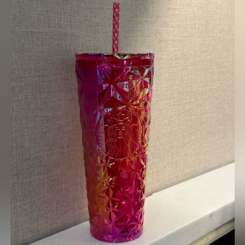 Starbucks Summer Launch Hot Pink Venti Tumbler